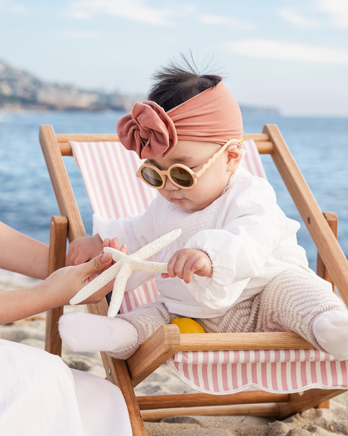 Lunettes de soleil Rondes - Bébé - Desert Sand