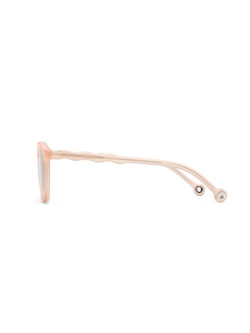 Lunettes de soleil ovales adulte+ Sand Beige