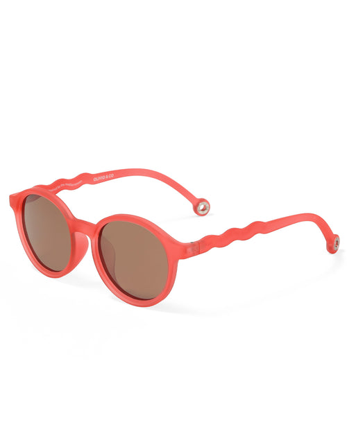 Teen & Adult Oval Sunglasses Begonia Red