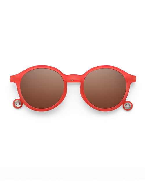 Teen & Adult Oval Sunglasses Begonia Red