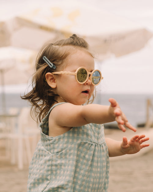 Lunettes de soleil Rondes - Bébé - Desert Sand