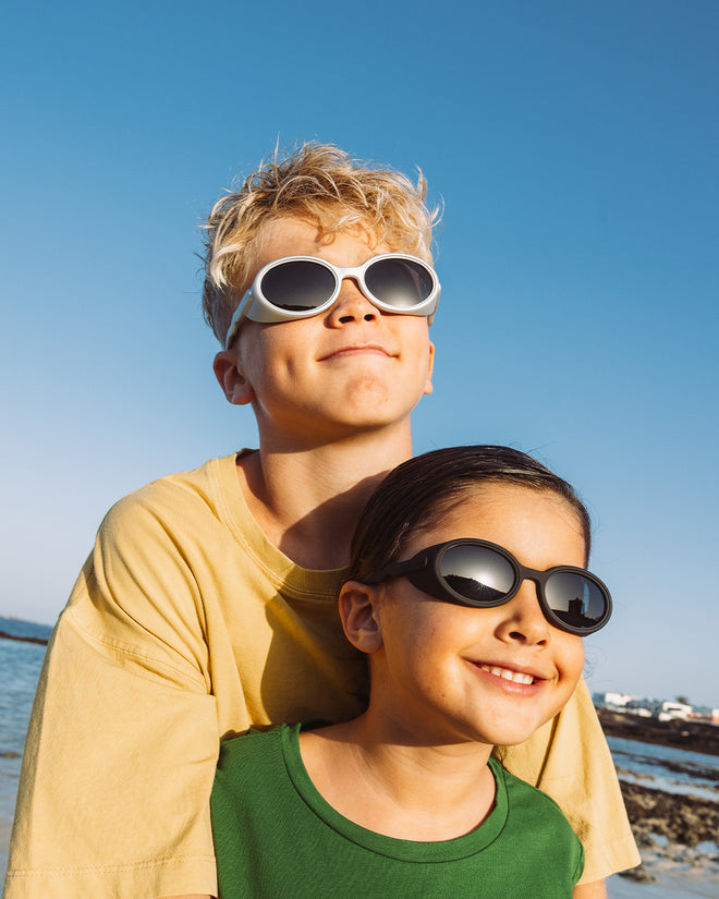 Kids Creative Shield Sunglasses Lava Black