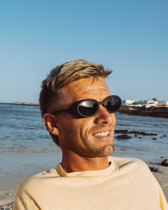 Teen & Adult Creative Shield Sunglasses Lava Black